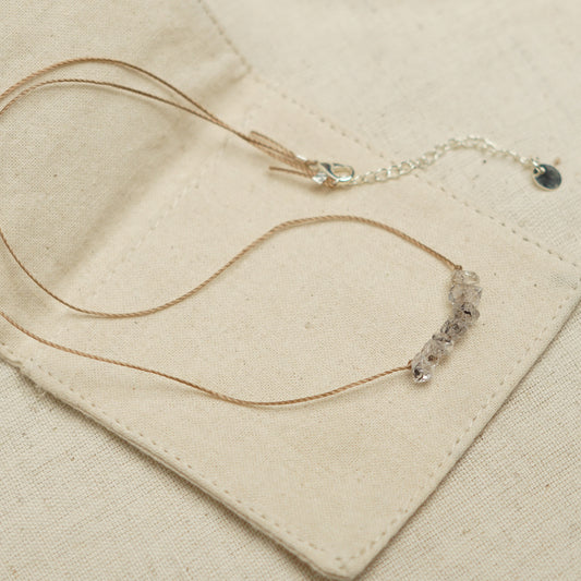 Dainty Herkimer Diamond - April Birthstone