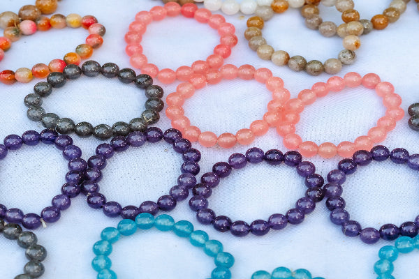 Gemstone bracelets