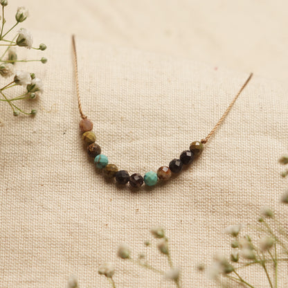 Dainty African Turquoise  - December Birthstone