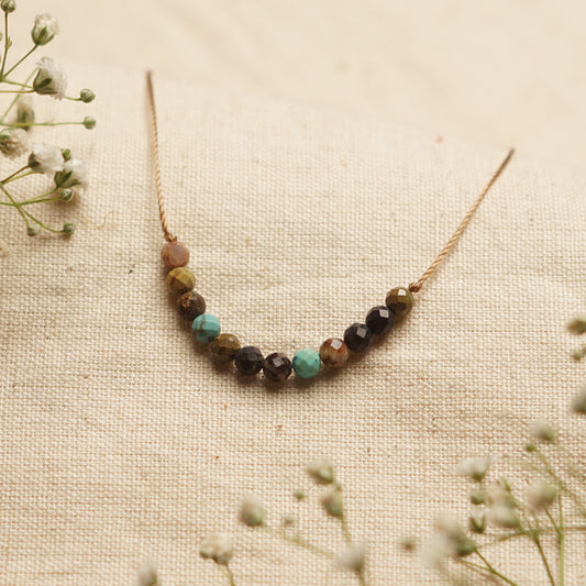 Dainty African Turquoise  - December Birthstone