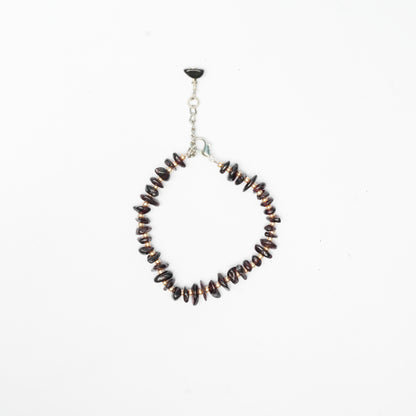 Garnet Chip Bracelet