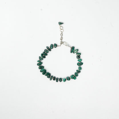 Malachite Chip Bracelet