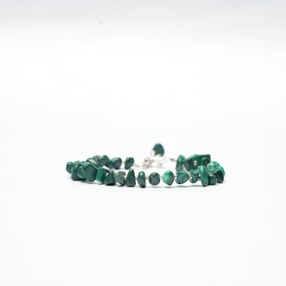 Malachite Chip Bracelet