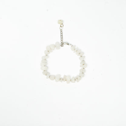 Moonstone Chip Bracelet