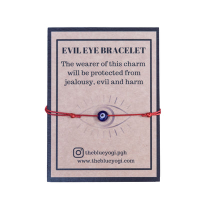 Evil Eye/ Nazar Adjustable Bracelet - Unisex - Protection & evil eye